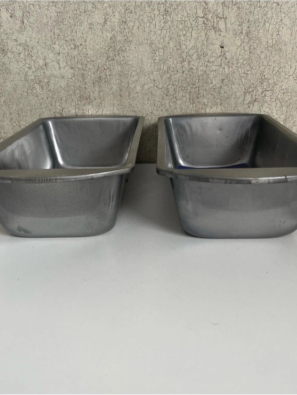 Vintage Loaf Pan Bakers Bundle Non Stick Cake Bread Meat Loaf Pan Set of 2 New